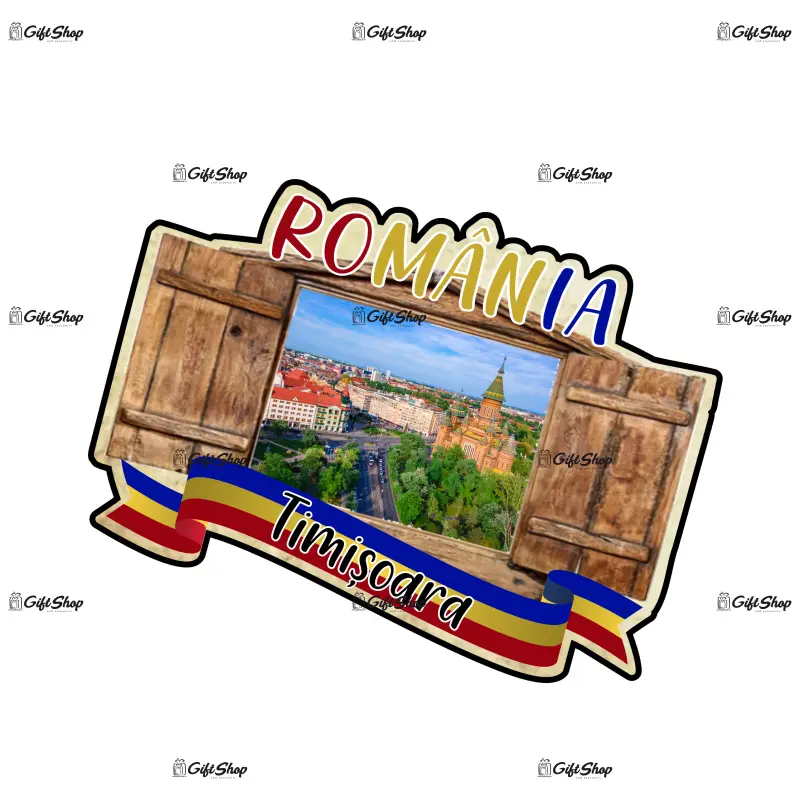 Timisoara romania, magnet frigider mgs149